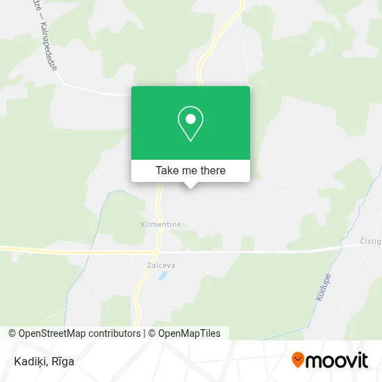 Kadiķi map