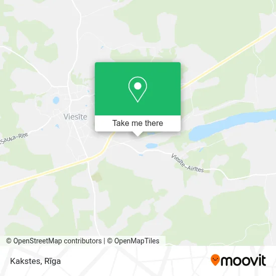 Kakstes map