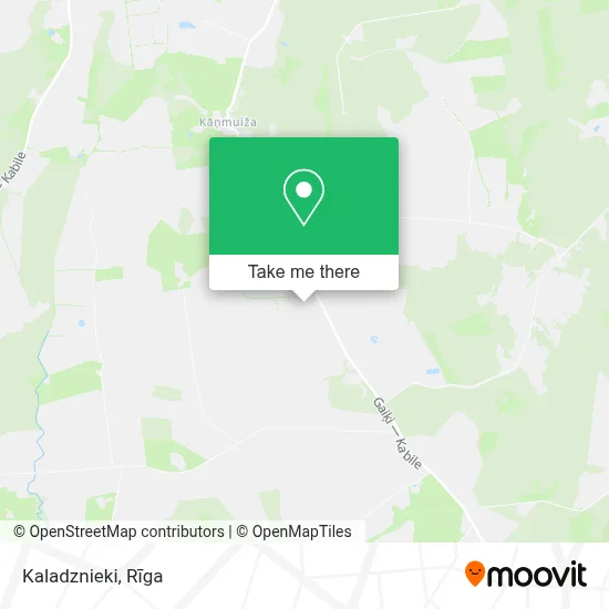 Kaladznieki map