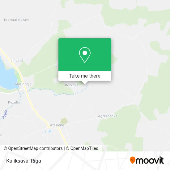 Kaliksava map