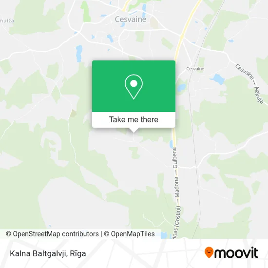 Kalna Baltgalvji map