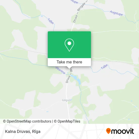 Kalna Druvas map