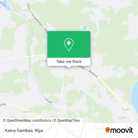 Kalna Gambas map