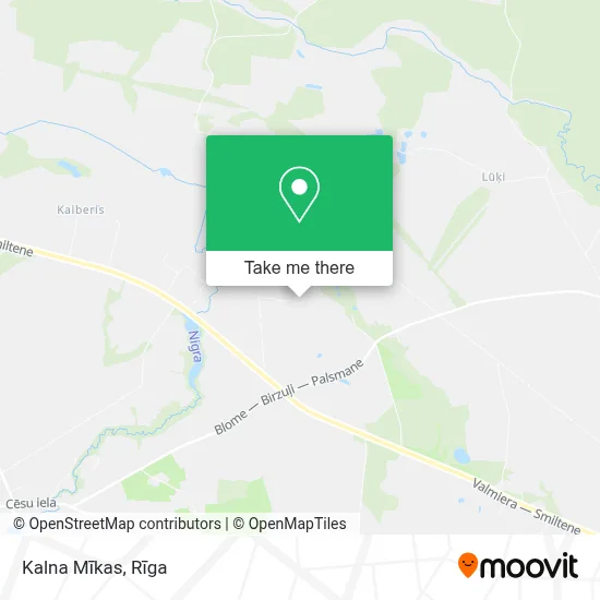Kalna Mīkas map