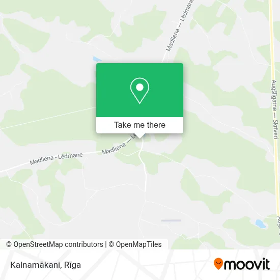Kalnamākani map