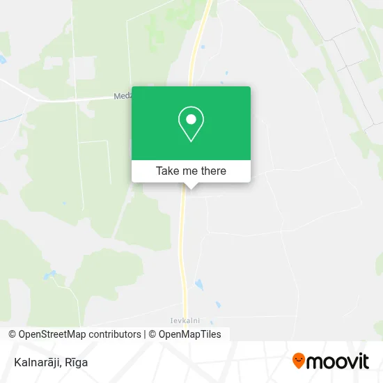 Kalnarāji map