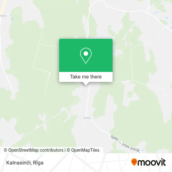 Kalnasinči map