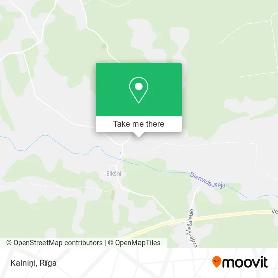 Kalniņi map