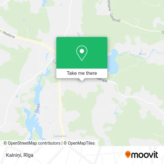 Kalniņi map