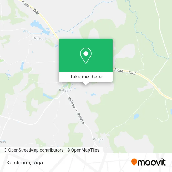Kalnkrūmi map