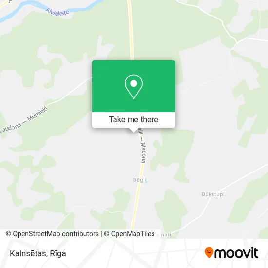 Kalnsētas map