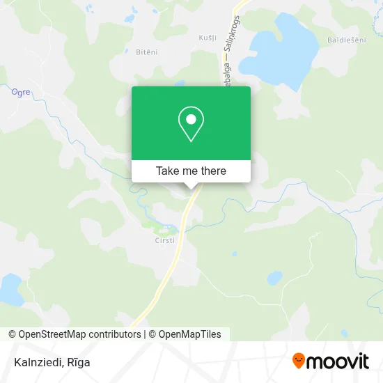 Kalnziedi map