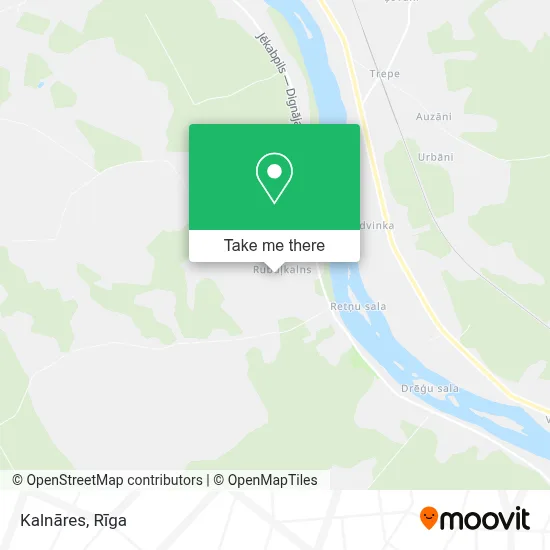 Kalnāres map