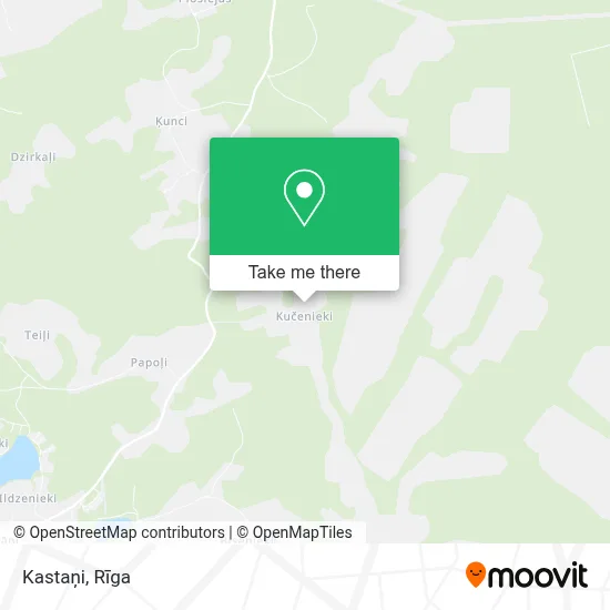 Kastaņi map
