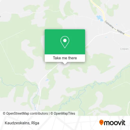 Kaudzeskalns map