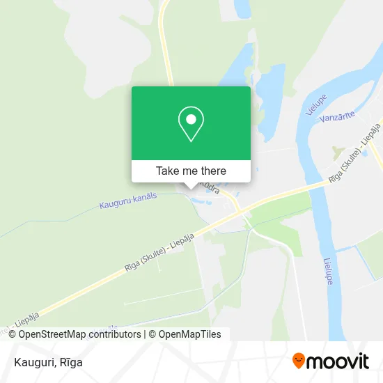 Kauguri map
