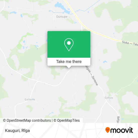 Kauguri map