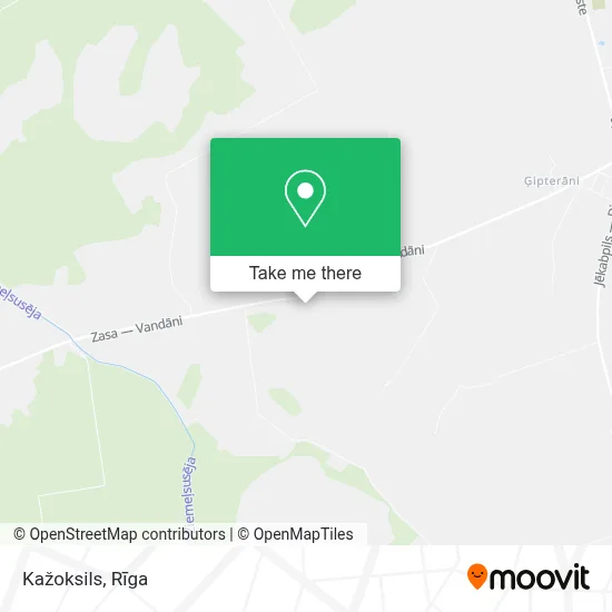 Kažoksils map