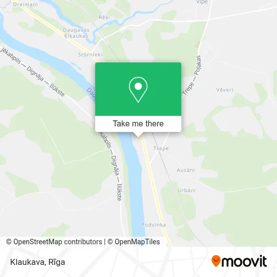 Klaukava map