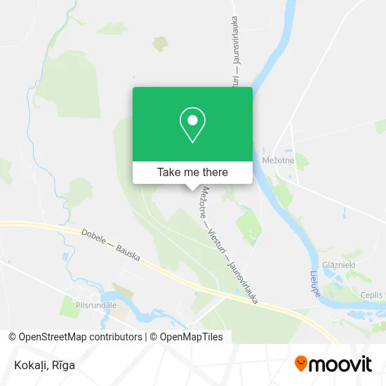 Kokaļi map