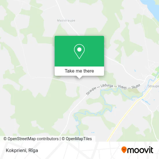 Kokprieni map