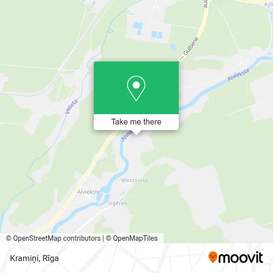 Kramiņi map