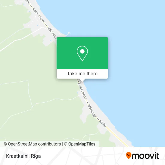 Krastkalni map