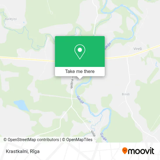 Krastkalni map