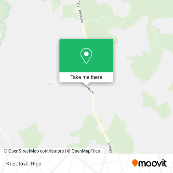 Krejotava map