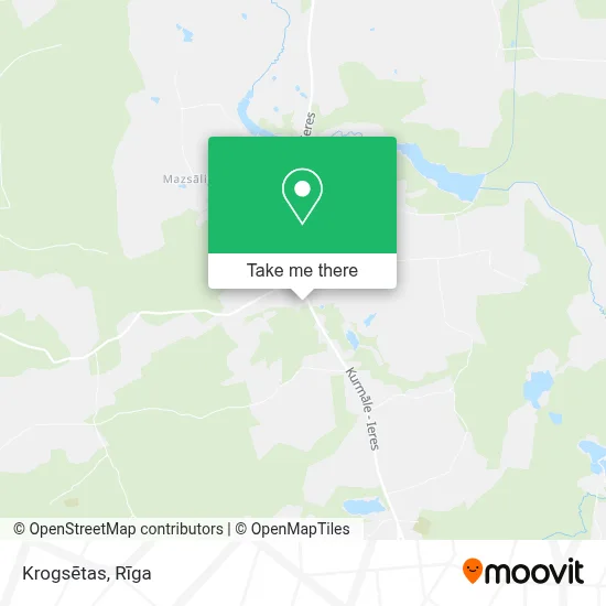 Krogsētas map
