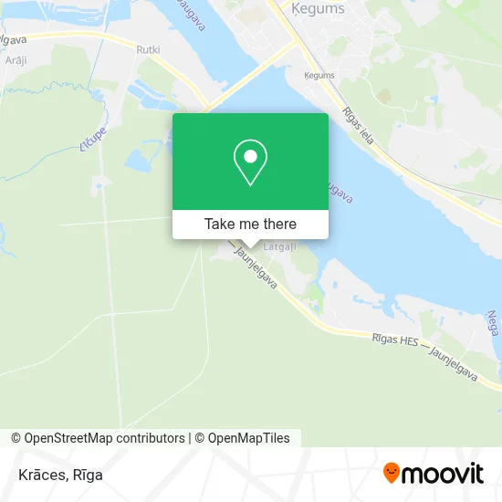 Krāces map