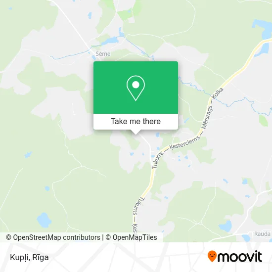 Kupļi map