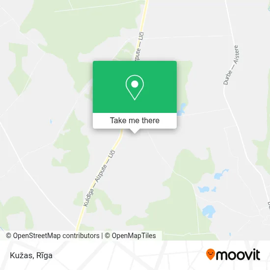 Kužas map
