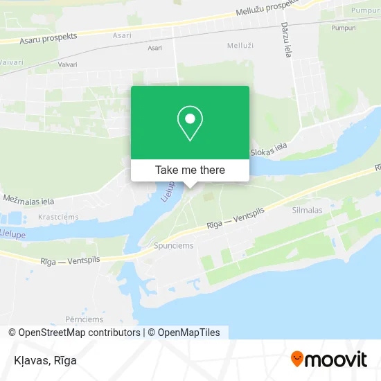 Kļavas map