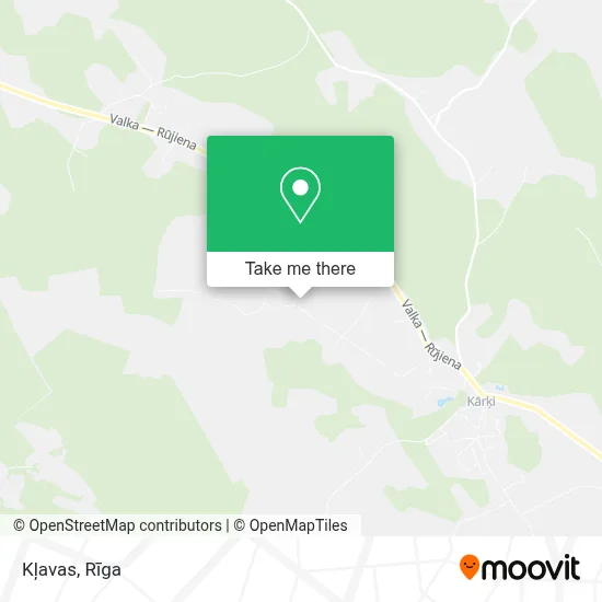 Kļavas map