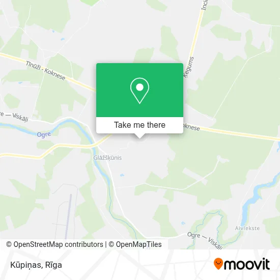 Kūpiņas map