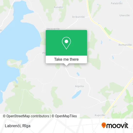 Labrenči map