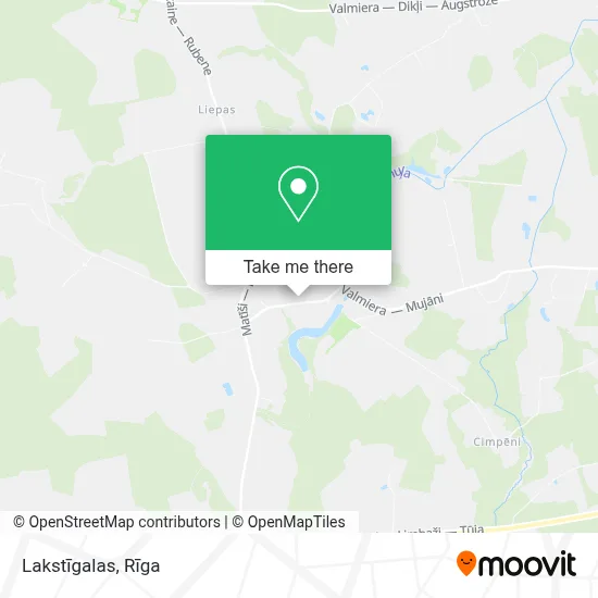 Lakstīgalas map