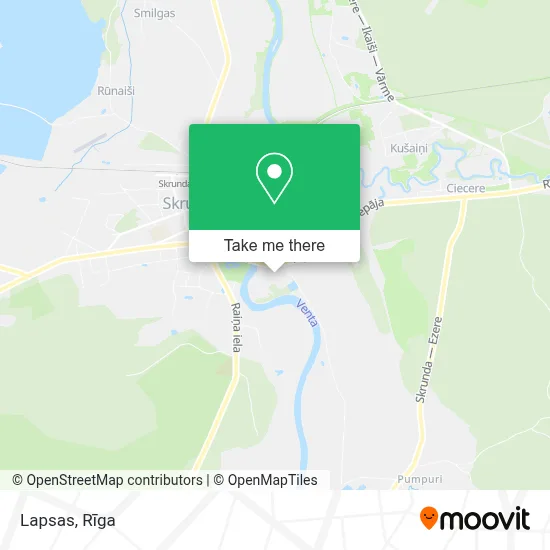 Lapsas map
