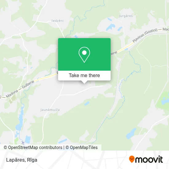 Lapāres map
