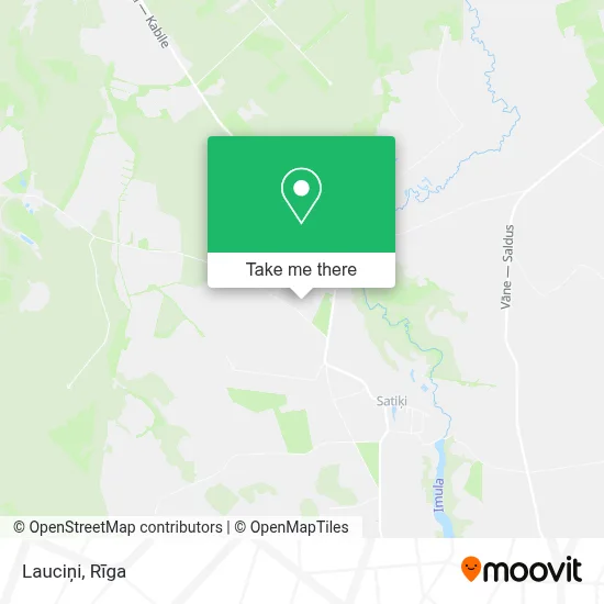 Lauciņi map