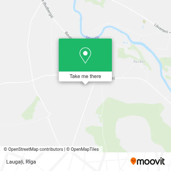 Laugaļi map