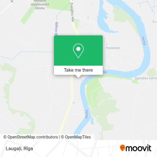 Laugaļi map