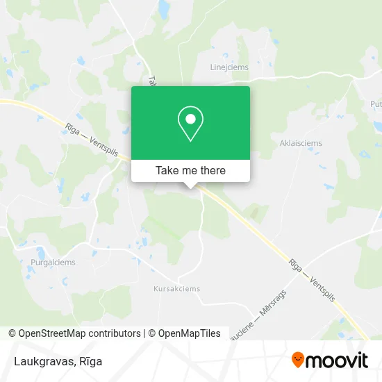 Laukgravas map