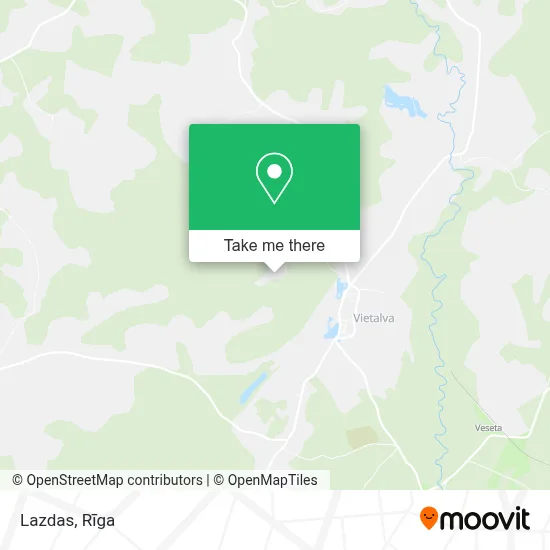 Lazdas map
