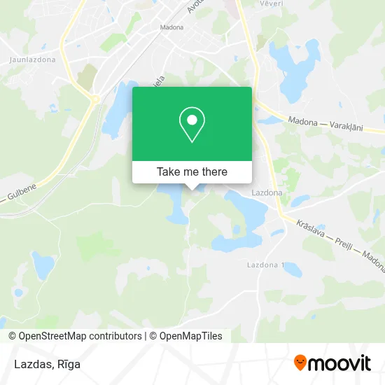 Lazdas map