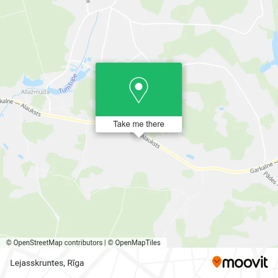 Lejasskruntes map