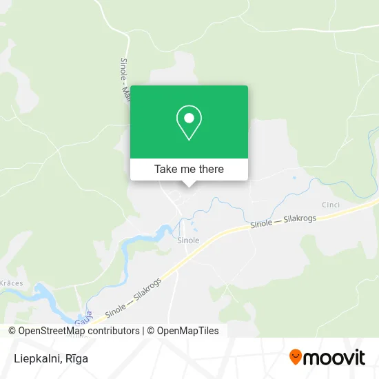 Liepkalni map