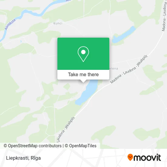 Liepkrasti map