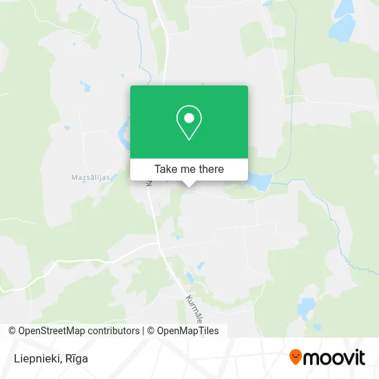 Liepnieki map